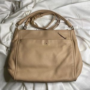 Kate Spade Tan Leather Satchel